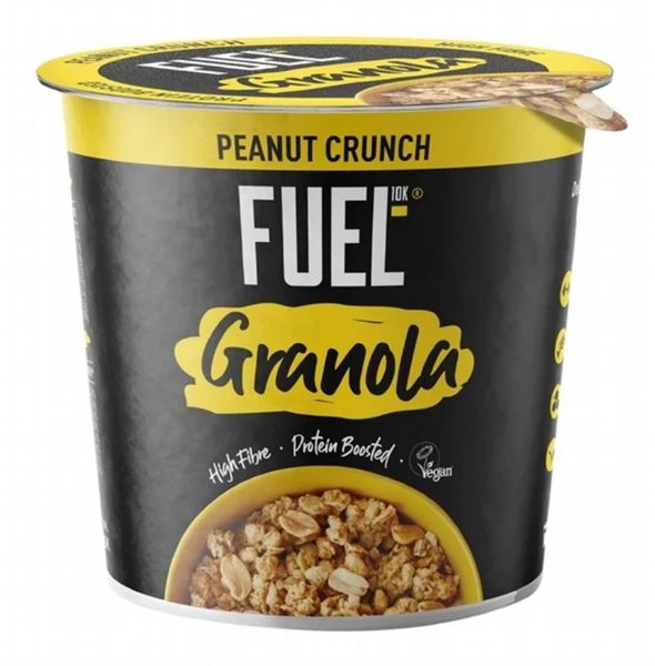 FUEL 10K Peanut Crunch Granola 70g (8 Pack)