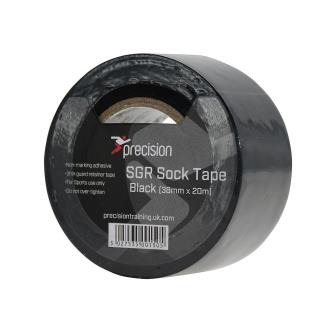 Precision SGR Sock Tape 38mm (Pack of 5) - Black - Size 38mm x 20m